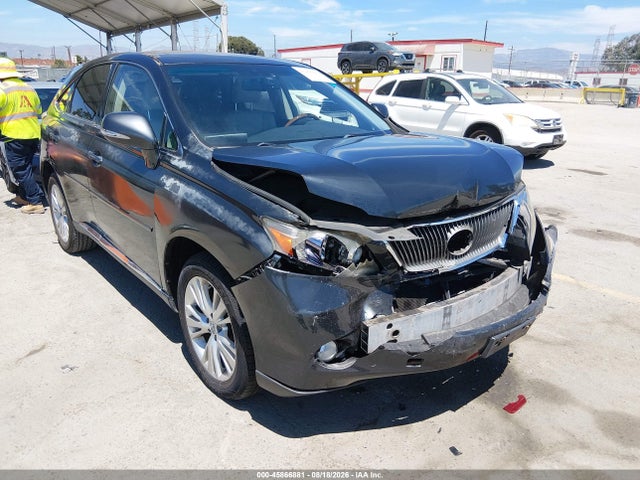 45866881 :رقم المزاد ، JTJBC1BA3A2402433 vin ، 2010 Lexus Rx 450h مزاد بيع