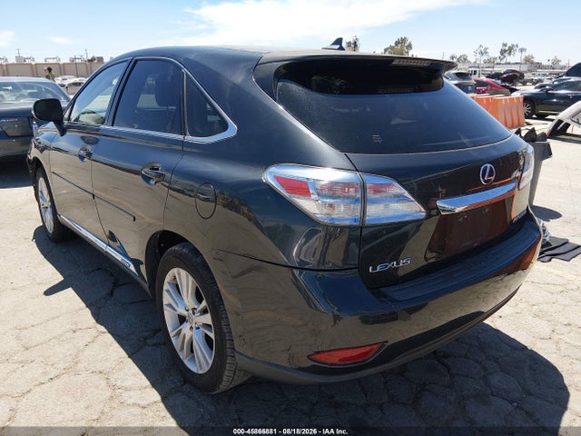 45866881 :رقم المزاد ، JTJBC1BA3A2402433 vin ، 2010 Lexus Rx 450h مزاد بيع