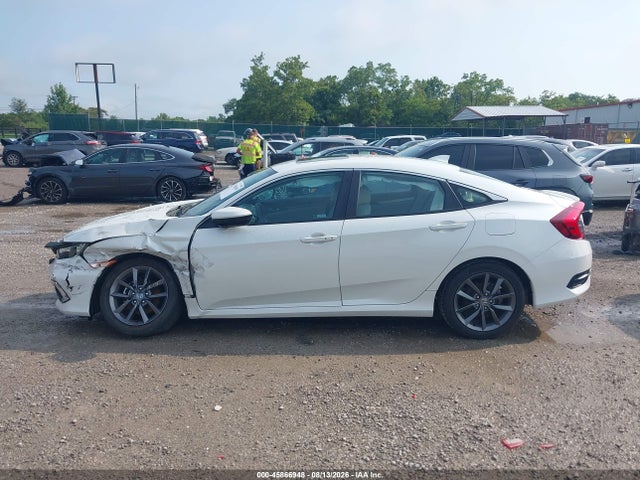 45866948 :رقم المزاد ، 19XFC1F70LE015167 vin ، 2020 Honda Civic Ex-l مزاد بيع