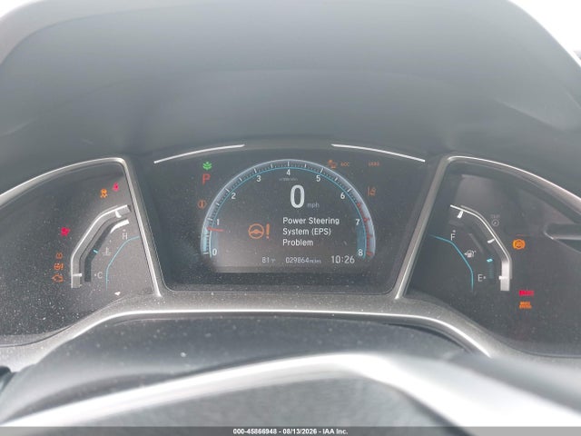 45866948 :رقم المزاد ، 19XFC1F70LE015167 vin ، 2020 Honda Civic Ex-l مزاد بيع