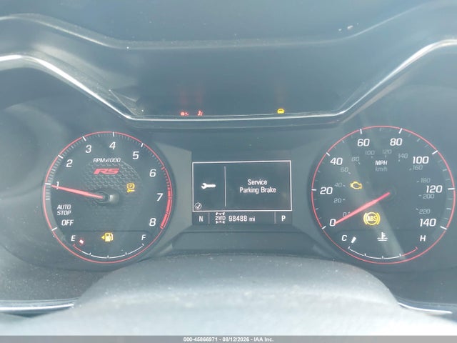 Продажа на аукционе авто 2021 Chevrolet Trailblazer Rs, vin: KL79MUSL8MB041008, номер лота: 45866971