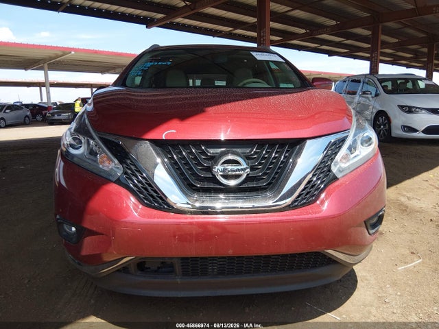 5N1AZ2MG5JN184610 Nissan Murano Platinum