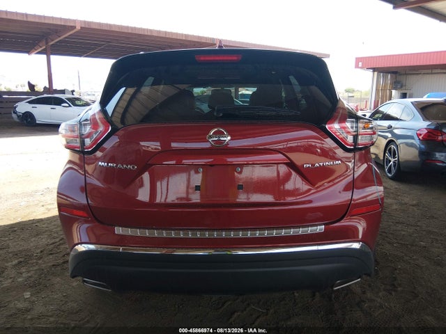 5N1AZ2MG5JN184610 Nissan Murano Platinum