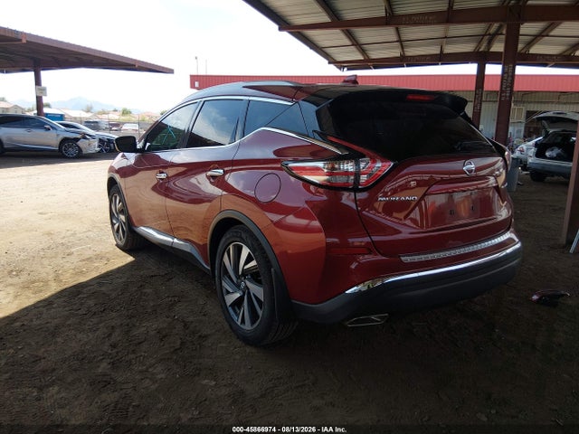 5N1AZ2MG5JN184610 Nissan Murano Platinum