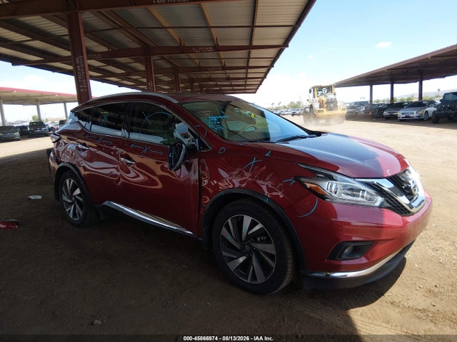 5N1AZ2MG5JN184610 Nissan Murano Platinum