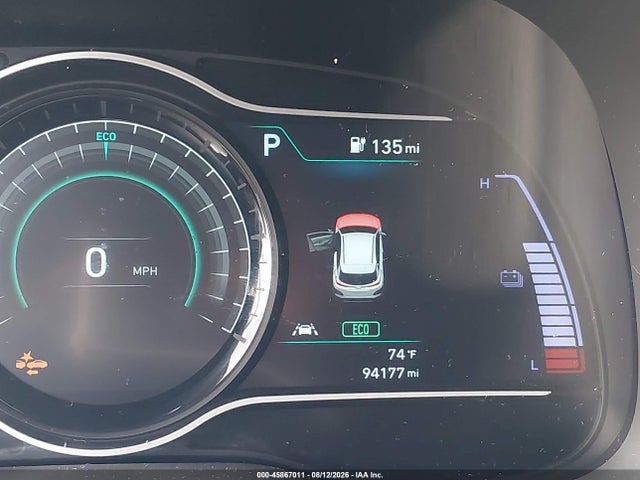 Продаж на аукціоні авто 2019 Hyundai Kona Ev Sel, vin: KM8K23AG9KU036888, номер лоту: 45867011