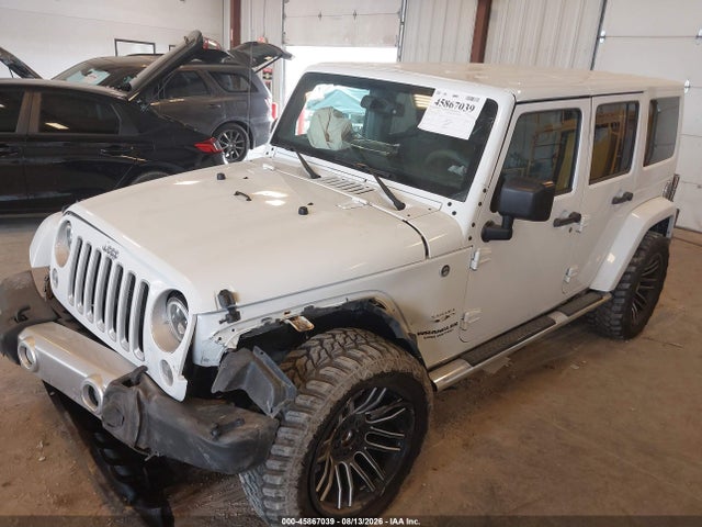 Aukcja sprzedaży 2016 Jeep Wrangler Unlimited Sahara, vin: 1C4BJWEG0GL333421, numer aukcji: 45867039