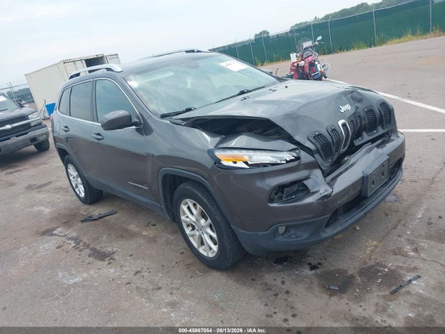 2016 Jeep Cherokee Latitude მანქანა იყიდება აუქციონზე, vin: 1C4PJMCB4GW359357, აუქციონის ნომერი: 45867054