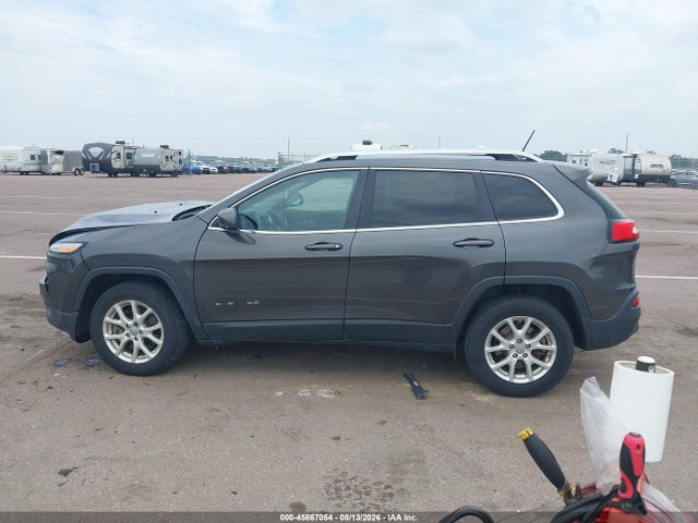 2016 Jeep Cherokee Latitude მანქანა იყიდება აუქციონზე, vin: 1C4PJMCB4GW359357, აუქციონის ნომერი: 45867054