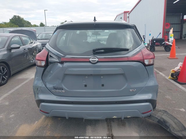2023 Nissan Kicks Sv Xtronic Cvt მანქანა იყიდება აუქციონზე, vin: 3N1CP5CV1PL481423, აუქციონის ნომერი: 45867066