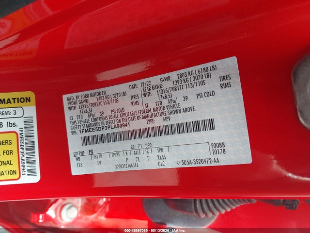 Ford Bronco Badlands 2023 1FMEE5DP3PLA90941 Image 9