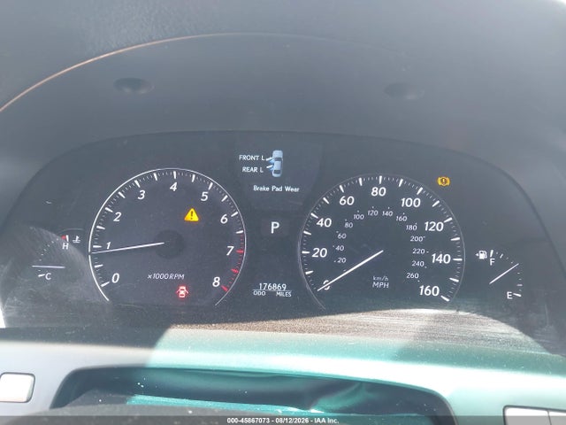 2007 Lexus Ls 460 მანქანა იყიდება აუქციონზე, vin: JTHBL46F475030164, აუქციონის ნომერი: 45867073