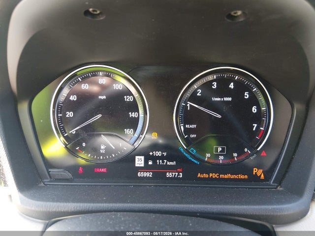45867093 :رقم المزاد ، WBXJG7C01N5V22119 vin ، 2022 Bmw X1 Sdrive28i مزاد بيع