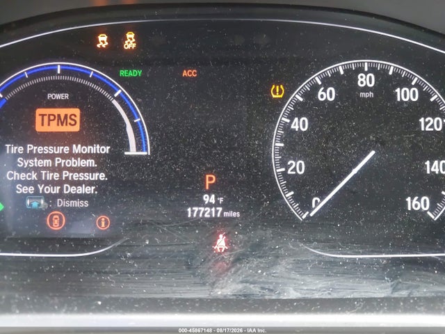 Продажа на аукционе авто 2018 Honda Accord Hybrid Ex-l, vin: 1HGCV3F58JA010274, номер лота: 45867148