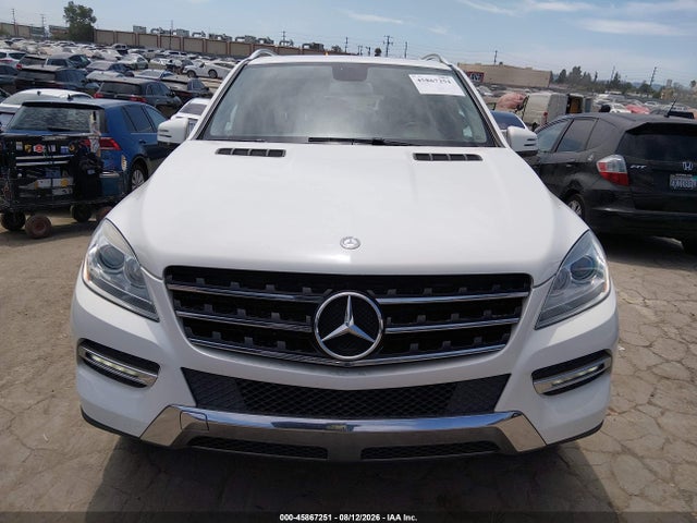 45867251 :رقم المزاد ، 4JGDA5HB0CA017604 vin ، 2012 Mercedes-benz Ml 350 4matic مزاد بيع