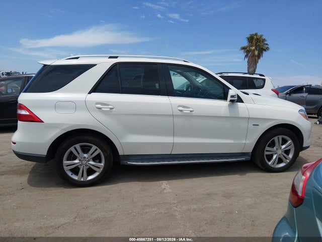 45867251 :رقم المزاد ، 4JGDA5HB0CA017604 vin ، 2012 Mercedes-benz Ml 350 4matic مزاد بيع