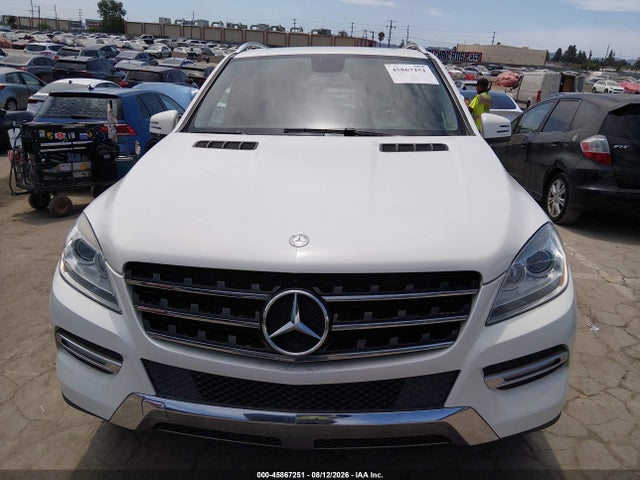 45867251 :رقم المزاد ، 4JGDA5HB0CA017604 vin ، 2012 Mercedes-benz Ml 350 4matic مزاد بيع