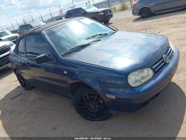 2001 Volkswagen Cabrio Gl მანქანა იყიდება აუქციონზე, vin: 3VWBC21V71M805060, აუქციონის ნომერი: 45867281