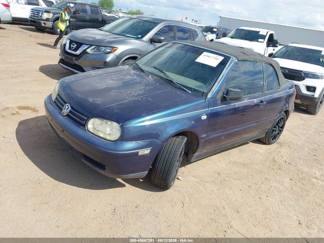 2001 Volkswagen Cabrio Gl მანქანა იყიდება აუქციონზე, vin: 3VWBC21V71M805060, აუქციონის ნომერი: 45867281