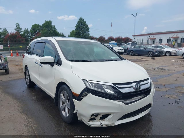 Продажа на аукционе авто 2018 Honda Odyssey Ex-l, vin: 5FNRL6H76JB059012, номер лота: 45867291
