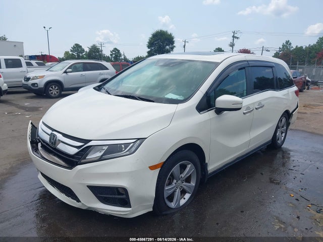Продажа на аукционе авто 2018 Honda Odyssey Ex-l, vin: 5FNRL6H76JB059012, номер лота: 45867291