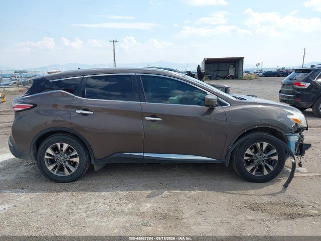 Продажа на аукционе авто 2016 Nissan Murano Sl, vin: 5N1AZ2MH4GN112752, номер лота: 45867294