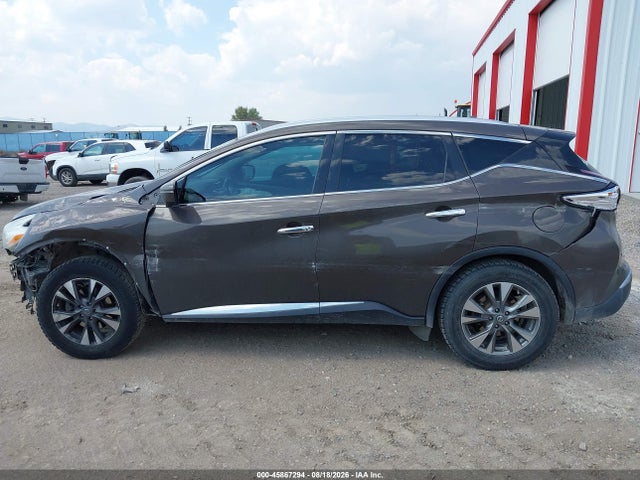 Продажа на аукционе авто 2016 Nissan Murano Sl, vin: 5N1AZ2MH4GN112752, номер лота: 45867294