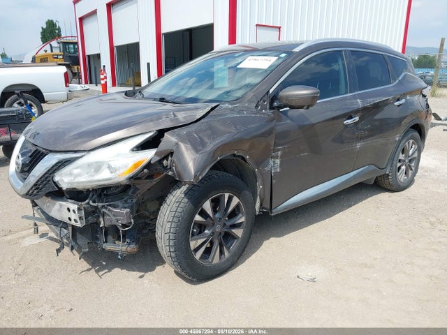 Продажа на аукционе авто 2016 Nissan Murano Sl, vin: 5N1AZ2MH4GN112752, номер лота: 45867294