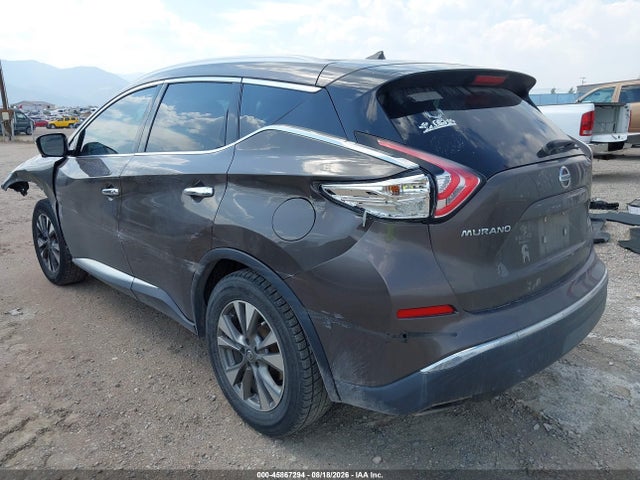 Продажа на аукционе авто 2016 Nissan Murano Sl, vin: 5N1AZ2MH4GN112752, номер лота: 45867294