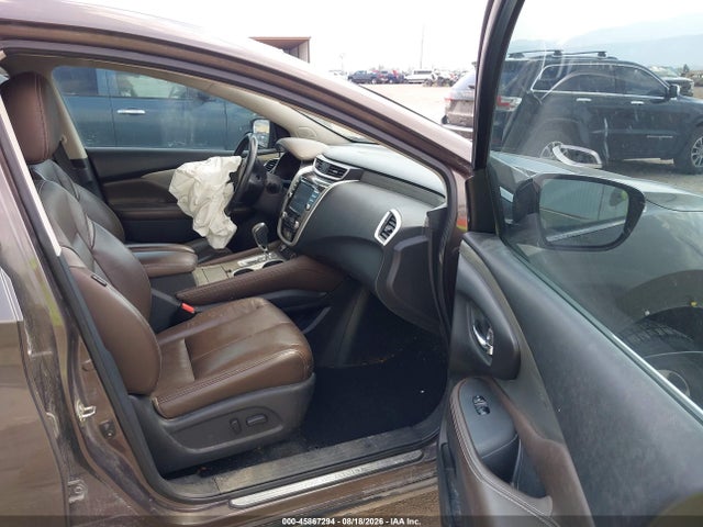 Продажа на аукционе авто 2016 Nissan Murano Sl, vin: 5N1AZ2MH4GN112752, номер лота: 45867294