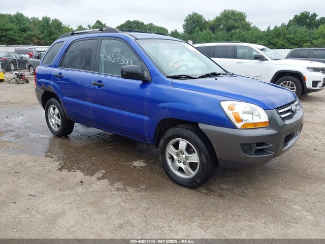 2007 Kia Sportage Lx მანქანა იყიდება აუქციონზე, vin: KNDJF724X77373267, აუქციონის ნომერი: 45867300