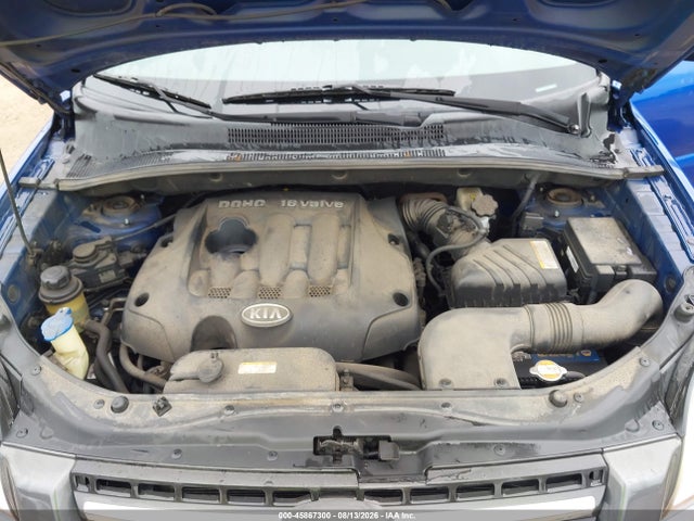 2007 Kia Sportage Lx მანქანა იყიდება აუქციონზე, vin: KNDJF724X77373267, აუქციონის ნომერი: 45867300