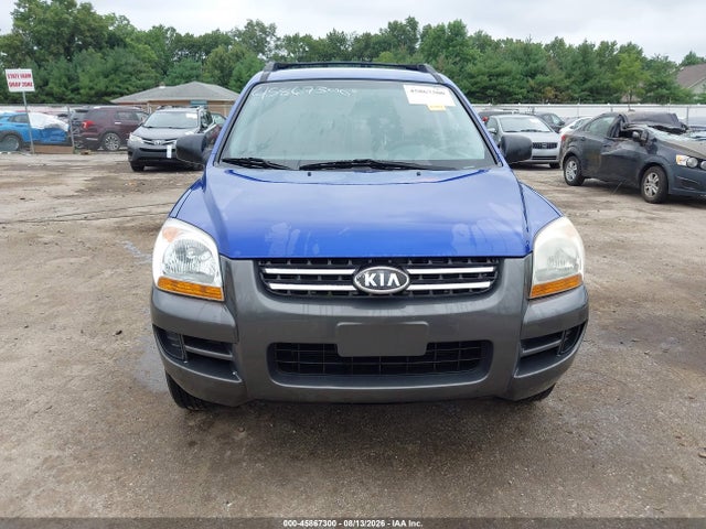 2007 Kia Sportage Lx მანქანა იყიდება აუქციონზე, vin: KNDJF724X77373267, აუქციონის ნომერი: 45867300