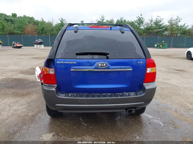 2007 Kia Sportage Lx მანქანა იყიდება აუქციონზე, vin: KNDJF724X77373267, აუქციონის ნომერი: 45867300