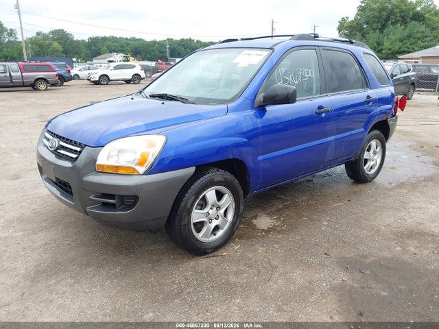 2007 Kia Sportage Lx მანქანა იყიდება აუქციონზე, vin: KNDJF724X77373267, აუქციონის ნომერი: 45867300