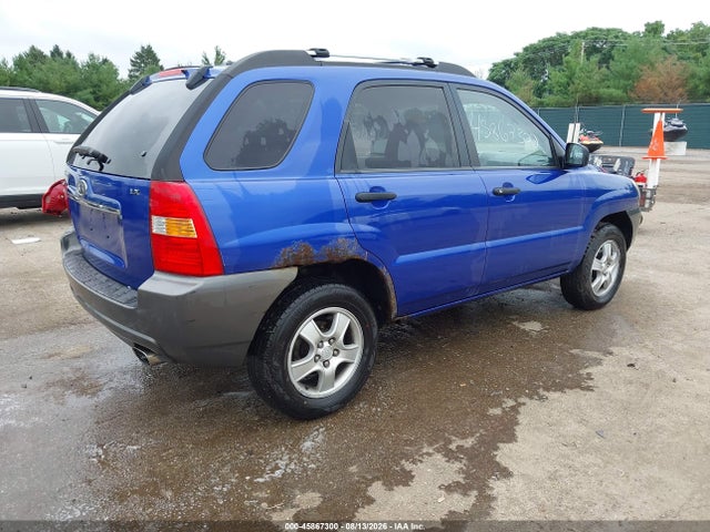 2007 Kia Sportage Lx მანქანა იყიდება აუქციონზე, vin: KNDJF724X77373267, აუქციონის ნომერი: 45867300