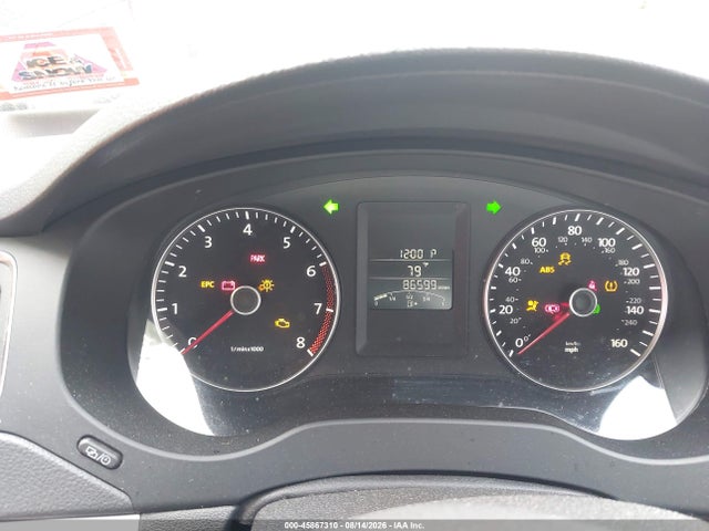 45867310 :رقم المزاد ، 3VWDP7AJ3DM384630 vin ، 2013 Volkswagen Jetta 2.5l Se مزاد بيع