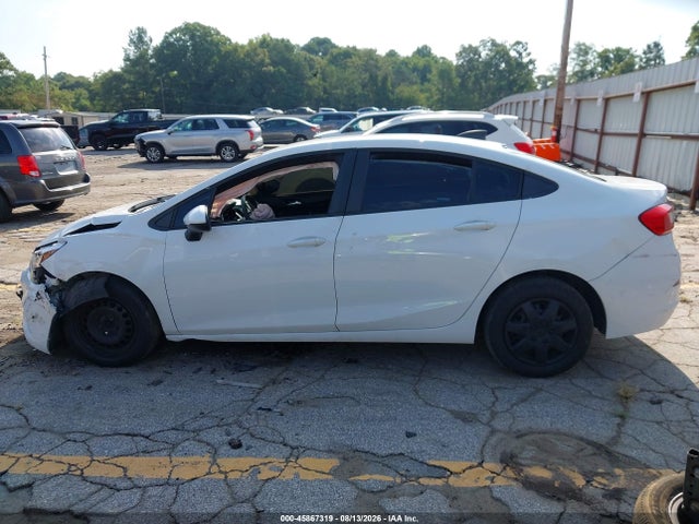Продажа на аукционе авто 2018 Chevrolet Cruze Ls Auto, vin: 1G1BC5SM0J7180059, номер лота: 45867319
