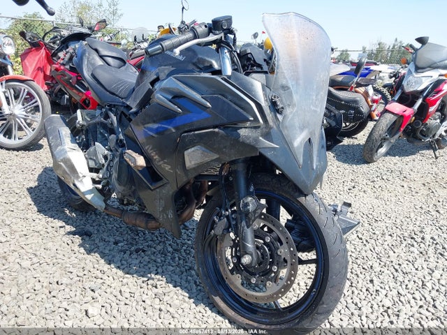 45867413 :رقم المزاد ، ML5EXGJ17SDA63686 vin ، 2025 Kawasaki Ex500 A/b مزاد بيع