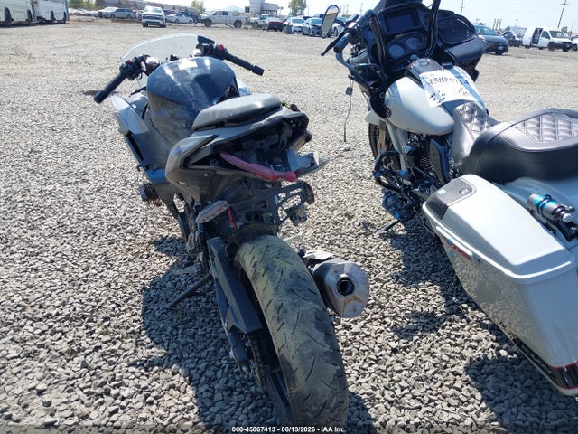 45867413 :رقم المزاد ، ML5EXGJ17SDA63686 vin ، 2025 Kawasaki Ex500 A/b مزاد بيع