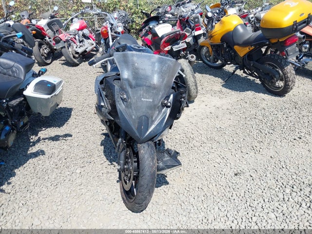 45867413 :رقم المزاد ، ML5EXGJ17SDA63686 vin ، 2025 Kawasaki Ex500 A/b مزاد بيع
