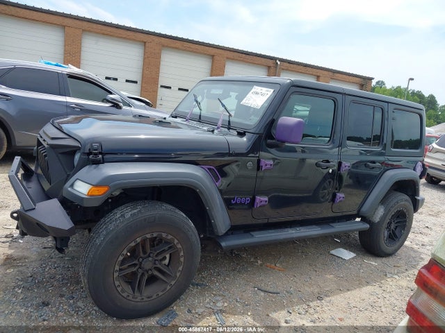 Продаж на аукціоні авто 2022 Jeep Wrangler Unlimited Sport S 4x4, vin: 1C4HJXDG5NW251326, номер лоту: 45867417