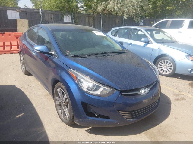Hyundai Elantra Limited 2016 5NPDH4AE2GH714883 zdjęcie główne