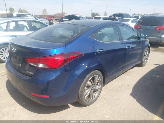 Hyundai Elantra Limited 2016 5NPDH4AE2GH714883 Image 4