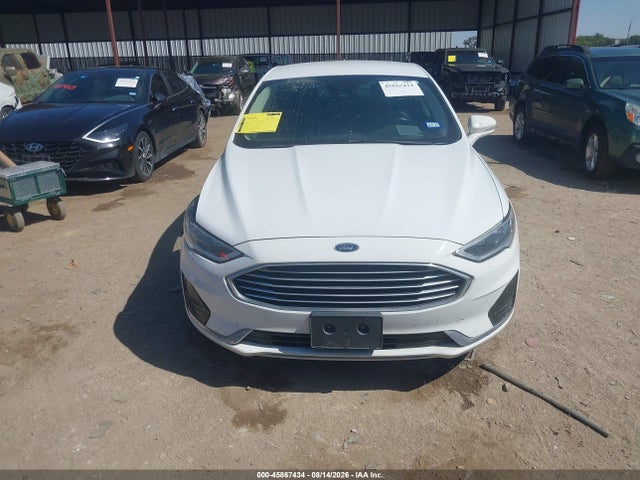 Auction sale of the 2019 Ford Fusion Sel, vin: 3FA6P0E90KR145156, lot number: 45867434