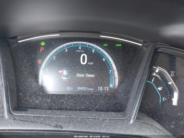 2020 Honda Civic Lx მანქანა იყიდება აუქციონზე, vin: 19XFC2F61LE013232, აუქციონის ნომერი: 45867456