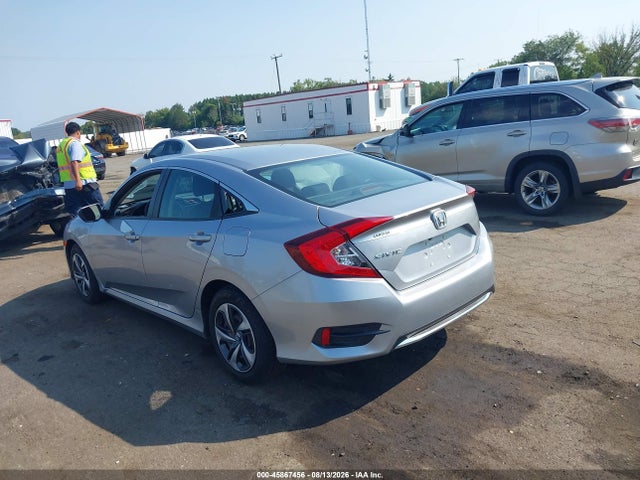 2020 Honda Civic Lx მანქანა იყიდება აუქციონზე, vin: 19XFC2F61LE013232, აუქციონის ნომერი: 45867456