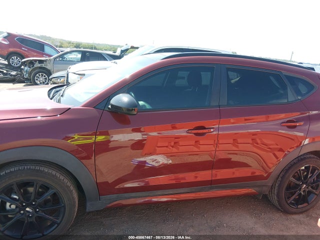 2019 Hyundai Tucson Night მანქანა იყიდება აუქციონზე, vin: KM8J33AL5KU020273, აუქციონის ნომერი: 45867467