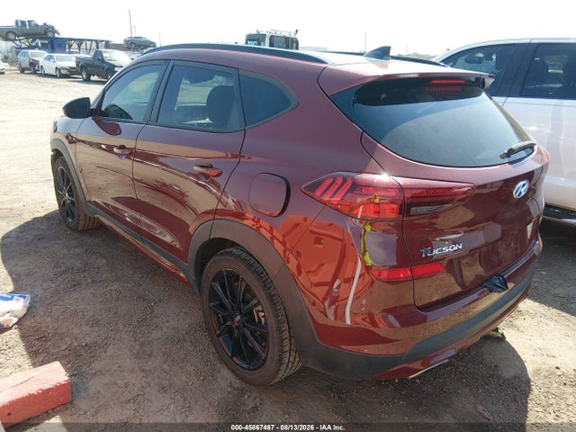 2019 Hyundai Tucson Night მანქანა იყიდება აუქციონზე, vin: KM8J33AL5KU020273, აუქციონის ნომერი: 45867467