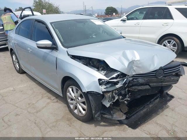 2013 Volkswagen Jetta 2.5l Se მანქანა იყიდება აუქციონზე, vin: 3VWDP7AJ7DM456106, აუქციონის ნომერი: 45867507